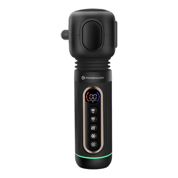 Powerology FlexForce Cordless Electric Muscle Massager with High-Intensity Vibration - Black product image