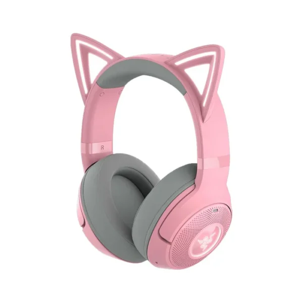 Razer Kraken Kitty V2 Bt Quartz Edition Wireless/bluetooth Gaming Headset Rgb With Kitty Ears - Pink product image
