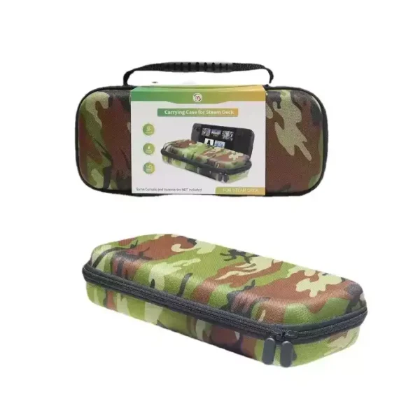 TRAVEL CARRY BAG FOR STEAM DECK GAME CONSOLE - GREEN product image