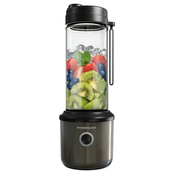 Powerology Press & Refresh Portable Blender - Black product image