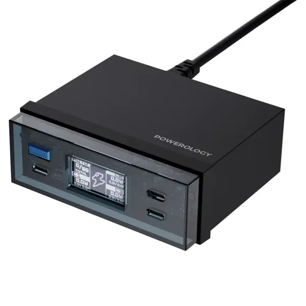 Powerology Power Hub Desktop Charging Station - Black product image