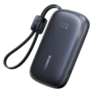 Buy baseus Enerfill FC21 Qpow3 20000mAh 45W Detachable Cable Power Bank online in Kuwait