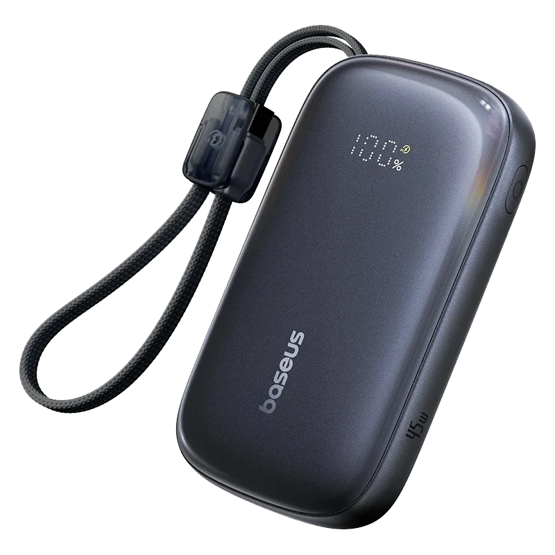 Buy baseus Enerfill FC21 Qpow3 20000mAh 45W Detachable Cable Power Bank in Kuwait Buy baseus Enerfill FC21 Qpow3 20000mAh 45W Detachable Cable Power Bank online in Kuwait