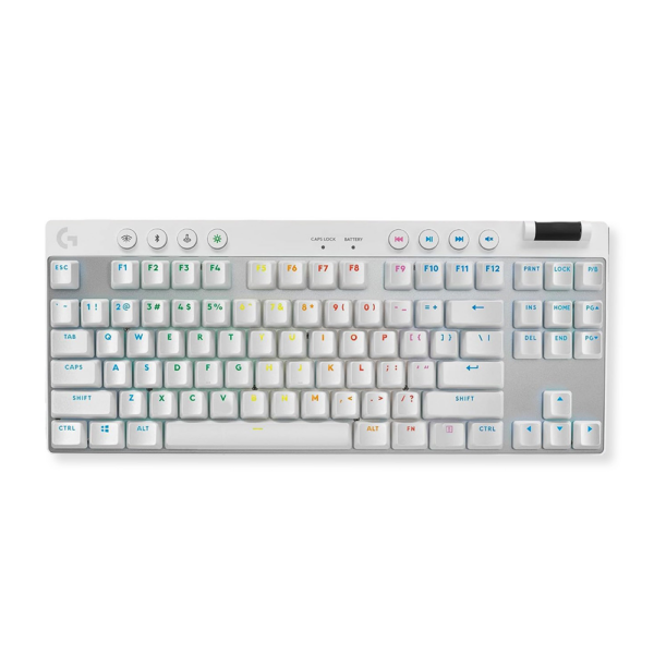 Logitech Pro X Tkl Lightspeed Wireless Mechanical Rgb Gaming Keyboard - White product image