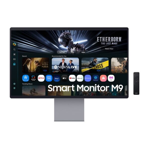 Samsung 32" Smart Monitor M9 M90SF 4K OLED Samsung Vision AI - Silver product image