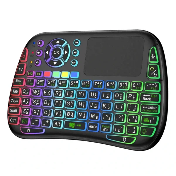 Porodo Mini Wireless Touch Keyboard – Black product image