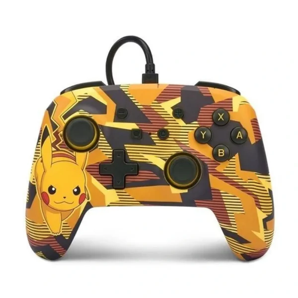 PowerA Wired Switch Controller – Camo Storm Pikachu product image