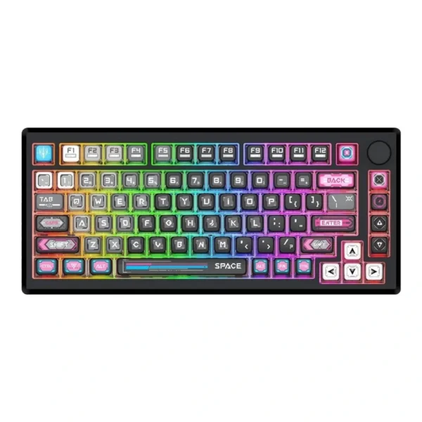 Redragon K732MC-RGB-PRO 3 Modes Connection Aluminum Alloy Body Mechanical Keyboard product image