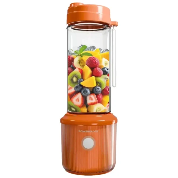 Powerology press & refresh portable blender -orange product image