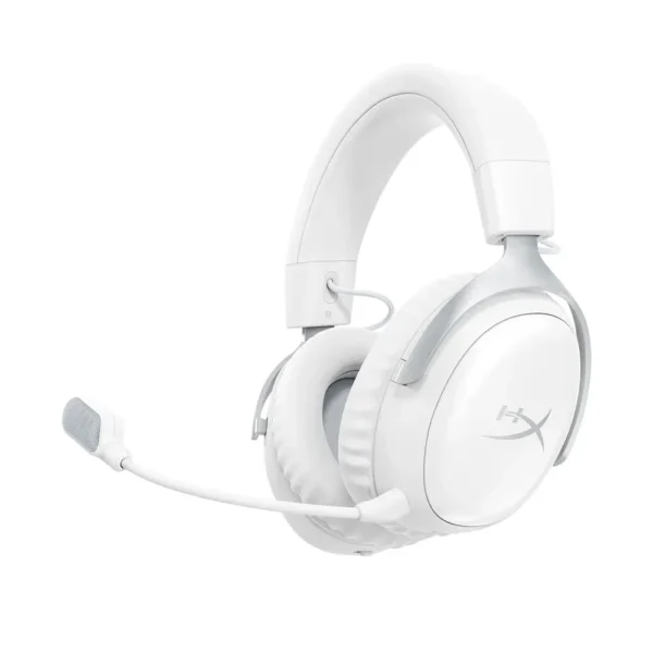 HYPERX CLOUD III S - WIRELESS GAMING HEADSET (WHITE) product image