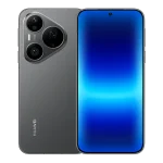 HUAWEI Pura 90s Pro 5G+ in Mulberry Black showing full front display and rear XMAGE triple camera setup