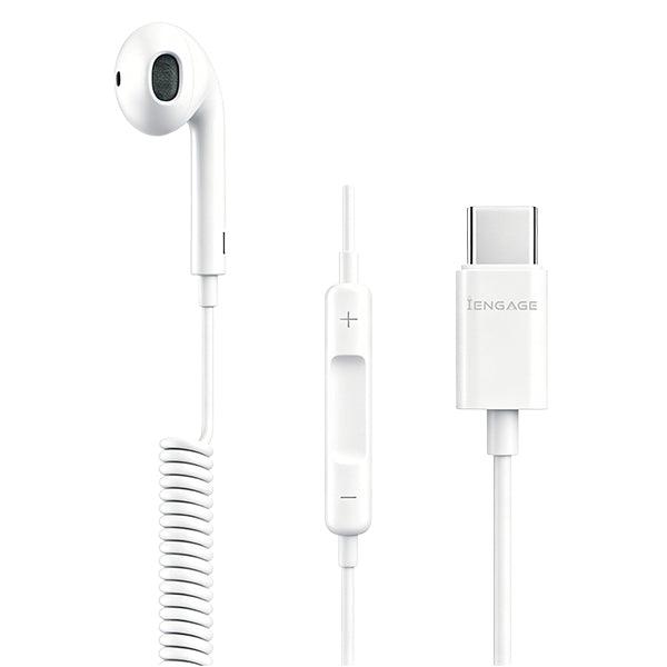 iEngage CoiLED Wired Mono Headset (USB-C)