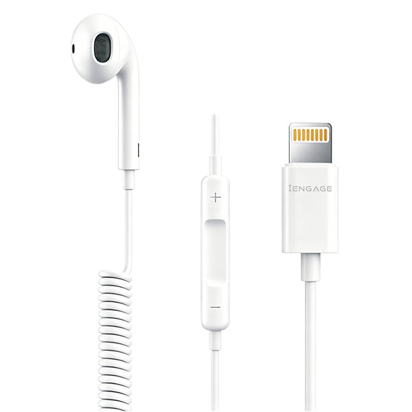 iEngage CoiLED Wired Mono Headset (Lightning)