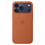 Buy Apple iPhone 17 Pro Max Silicone Case with MagSafe - Terra Cotta Online in Kuwait, Express Delivery, M&E Store