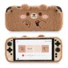 GeekShare Plush Case Protective Cover and Grip Joy Controller for Switch 2 - Plush Bear product image