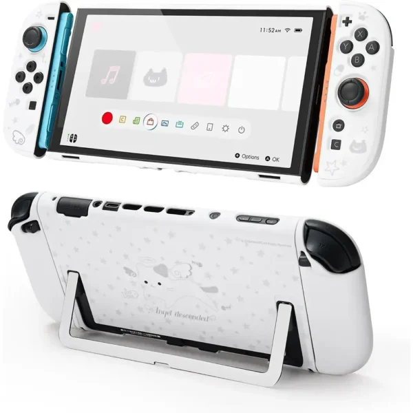 GeekShare Protective Shell Dockable Hard Case Compatible with Switch 2 - Star Angel Cat product image