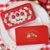 GeekShare Cream Strawberry Portable Card Case for Switch 2 - Red product image — product view 2
