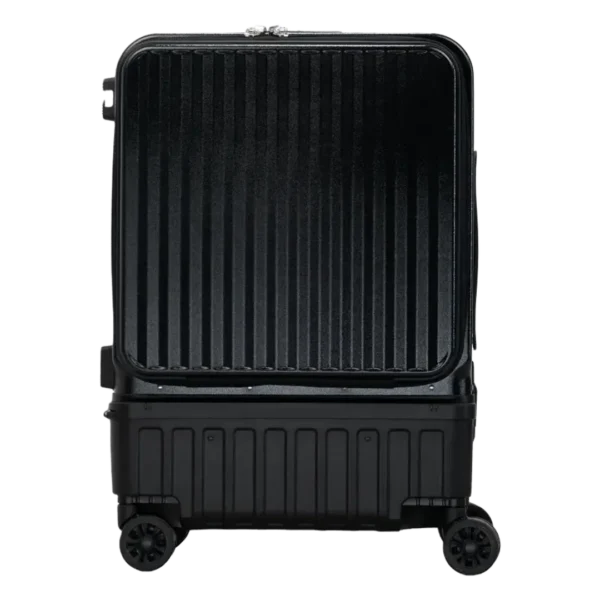 LEVELO Carry-On 20" Travel Luggage, Boarding Double Compartment - Black product image