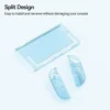 GeekShare Hard Case For Nintendo Switch 2 - Crystal Transparent Blue product image — product view 2