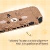 GeekShare Plush Case Protective Cover and Grip Joy Controller for Switch 2 - Plush Bear product image — product view 4