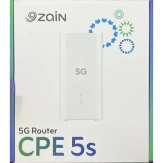 Zain CPE 5s 5G Wi-Fi Router (H153‑381) - White