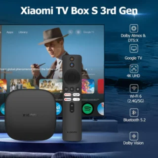 Xiaomi TV Box S (3rd Gen) - 4K Ultra HD Streaming Device