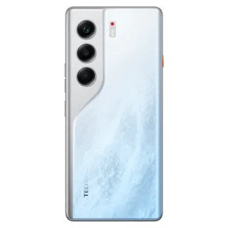 Tecno CAMON 40 Pro 5G (12GB+12GB:256GB) Glacier White