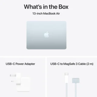 Apple Macbook Air 13 inch (M4 Chip) with 10‑core Cpu 10‑core Gpu : SSD (MW0X3AB:A)