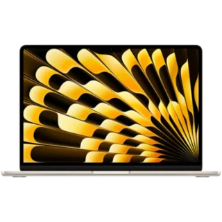Apple Macbook Air 13 inch (M4 Chip) with 10‑core Cpu 10‑core Gpu : SSD (MW0X3AB:A) Starlight