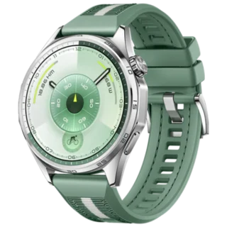 HUAWEI WATCH GT 6 46mm Smart Watch Green Woven Strap 46mm