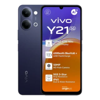 vivo Y21 5G (4GB+4GB RAM | 256GB) - Black