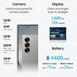 Samsung Galaxy Z Fold6 5G (12GB RAM | 256GB) - product 1webp