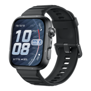 HUAWEI WATCH FIT 5 Pro Black Fluoroelastomer Strap