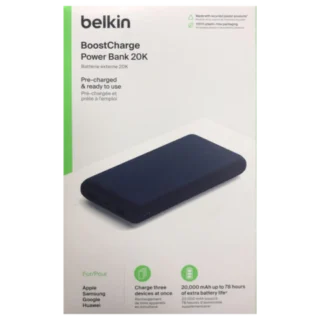 Belkin 20000 mAh Boost Charge Power Bank 20K - USB A to USB C cable