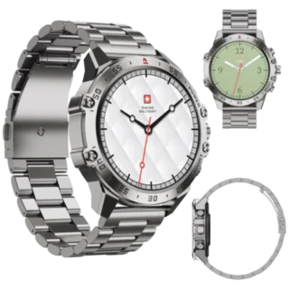 Swiss Military DOM 5 Smart Watch - Silver