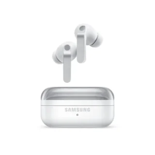White Galaxy Buds4 Pro