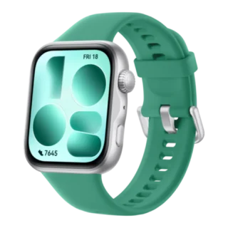 Huawei Watch Fit 5 - Green Fluoroel astomer Strap