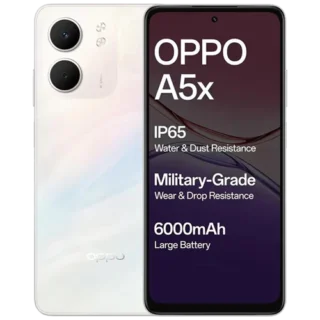 OPPO A5x NFC (4GB+128GB) - Laser White