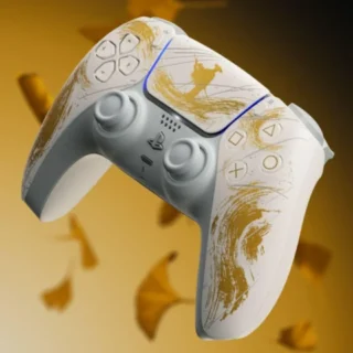 Sony PS5 Dual Sense Wireless Controller - Ghost of Yotei Gold Limited Edition - Gold