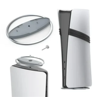 Vertical Stand For PS5, PS5 Slim, PS5 Pro - Silver