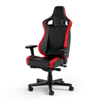 Noblechairs EPIC Compact Gaming Chair - Black / Carbon / Red