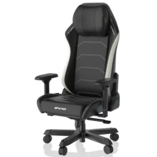 Dxracer Master Series Xl Gaming Chair - Black and White right side view