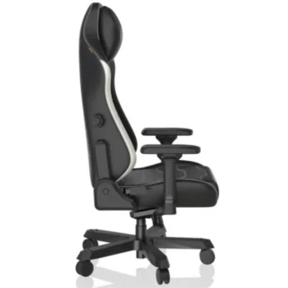 Dxracer Master Series Xl Gaming Chair - Black and White side view