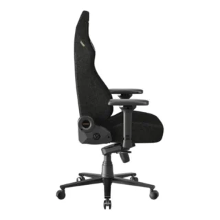 Dxracer Martian Series L Gaming Chair - Fabric Black Left Side View