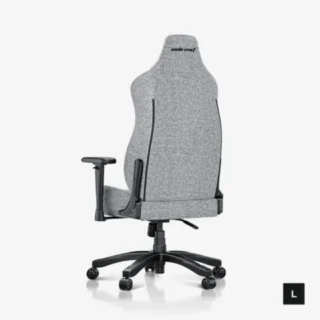 Anda Seat NOVIS Large Gaming Chair Linen Fabric - Ash Gray