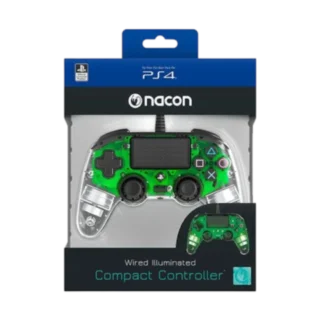 Nacon - Wired Compact Controller for PlayStation 4 -Crystal Green