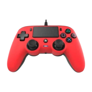 Nacon - Wired Compact Controller for PlayStation 4 - Red