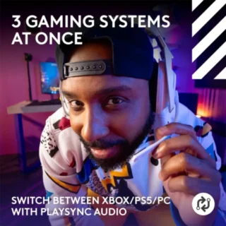 Astro A50 Lightspeed Wireless Headset+base Station - White For X :PS5 : Nintendo : PC : Mobile