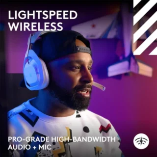 Astro A50 Lightspeed Wireless Headset+base Station - White For X :PS5 : Nintendo : PC : Mobile