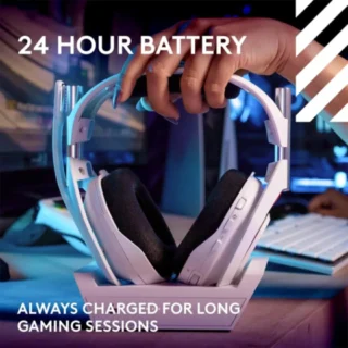 Astro A50 Lightspeed Wireless Headset+base Station - White For X :PS5 : Nintendo : PC : Mobile